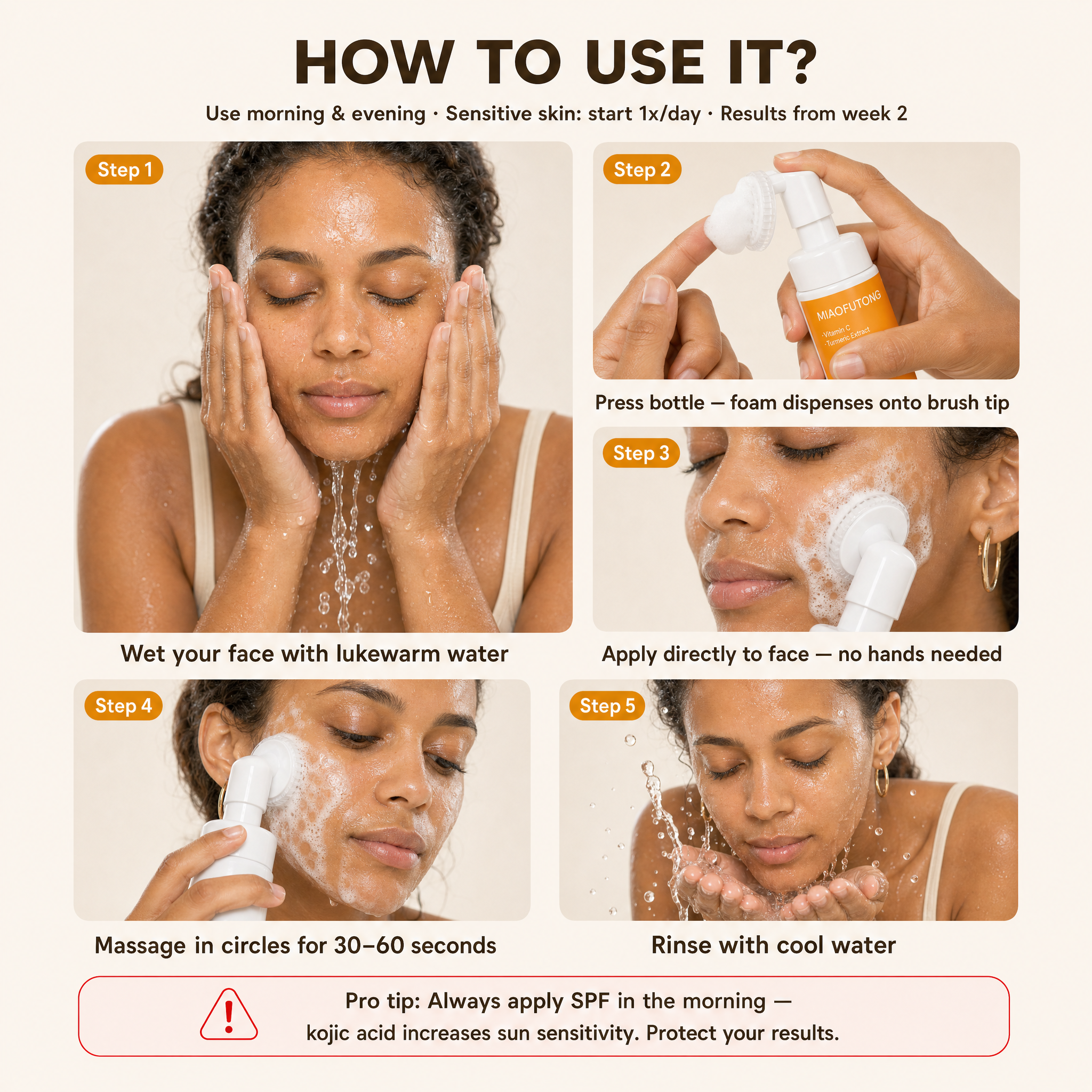 Brightening Foam Cleanser