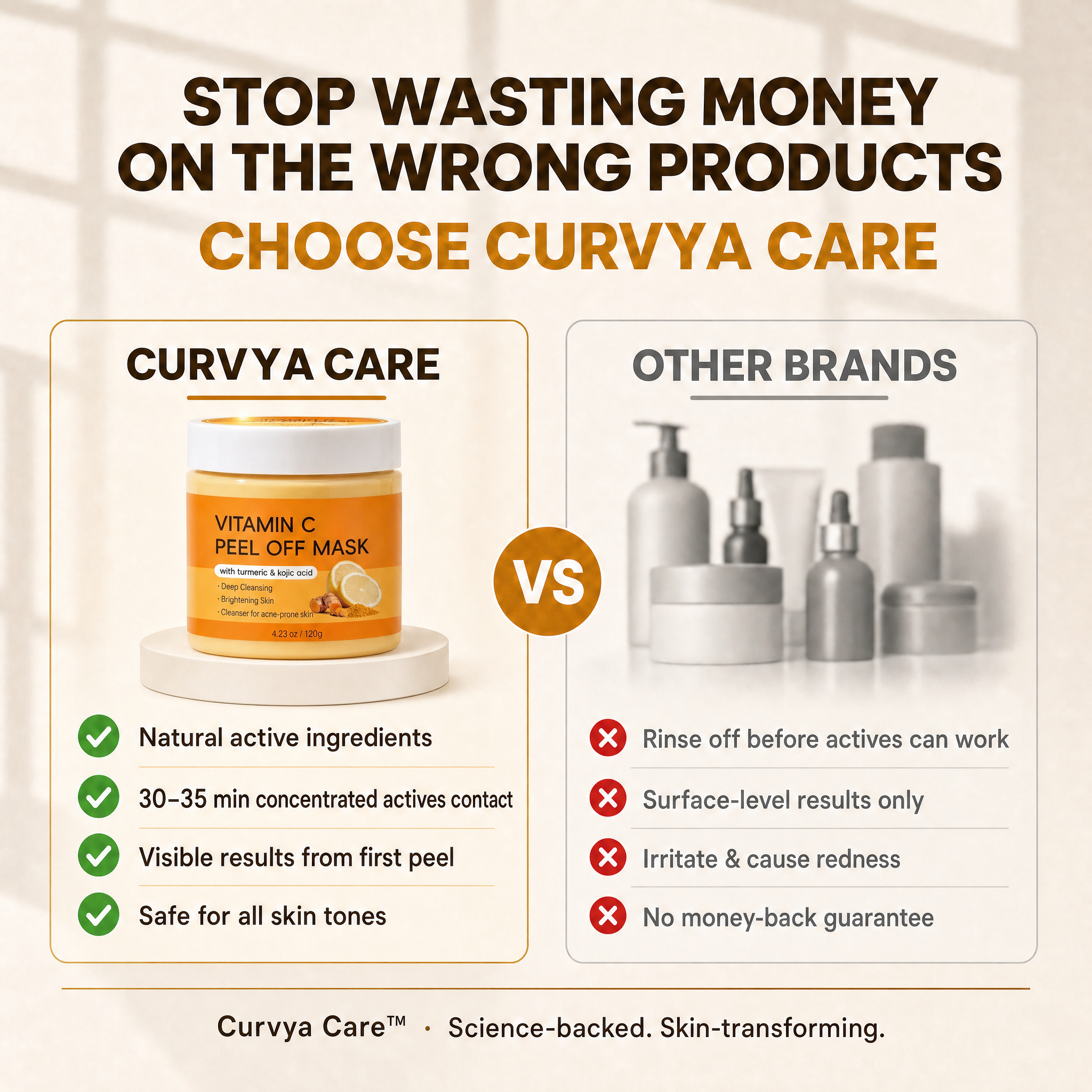 Vitamin C Turmeric Peel-Off Mask
