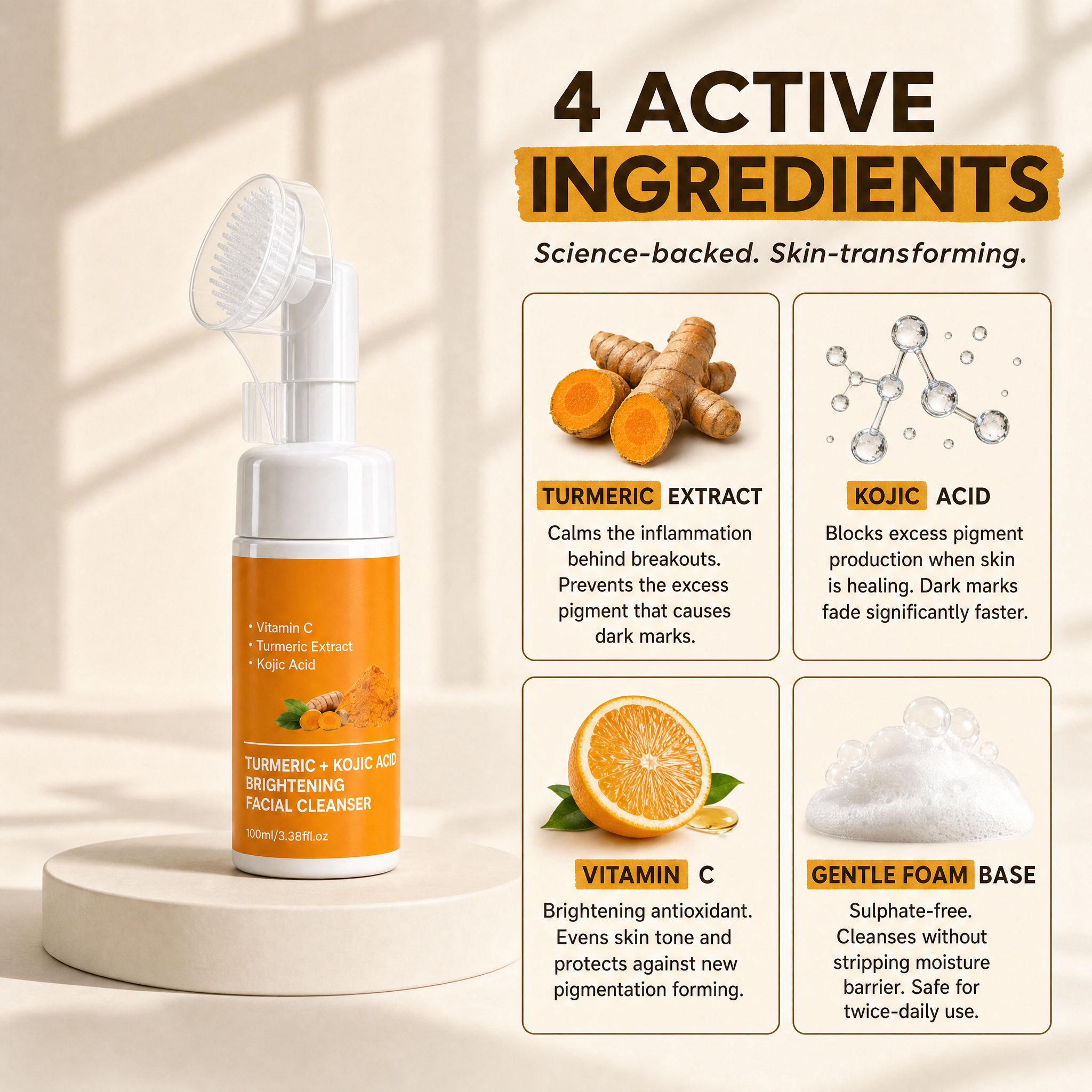 Brightening Foam Cleanser