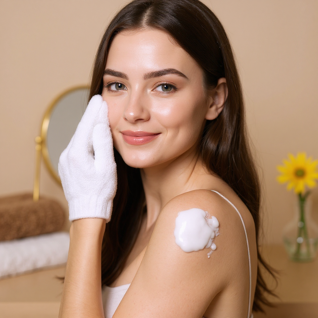 Guante Exfoliante Corporal Curvya