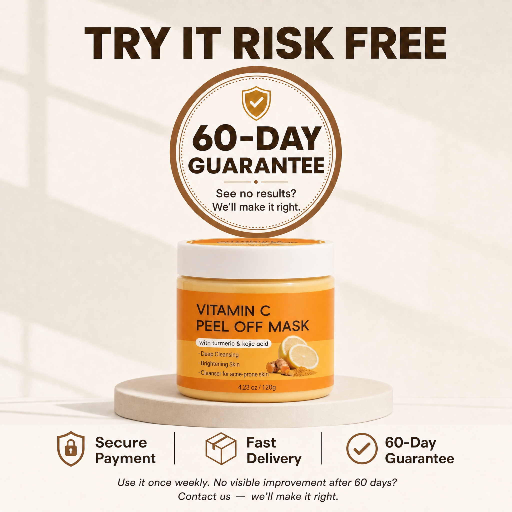 Vitamin C Turmeric Peel-Off Mask