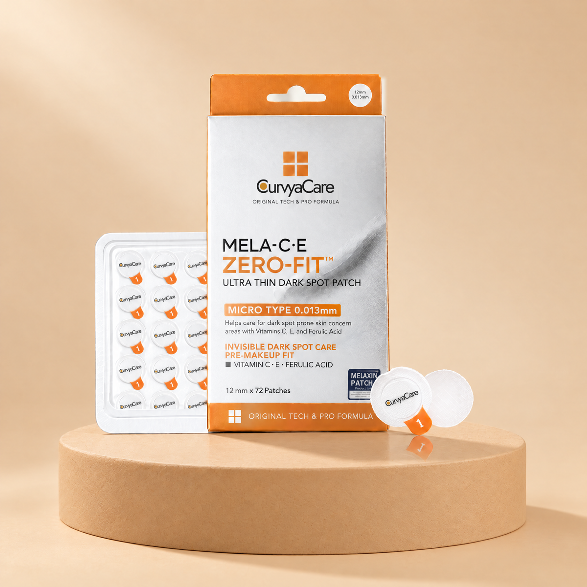 MELA-C·E ultra-thin dark spot patch box and sheet