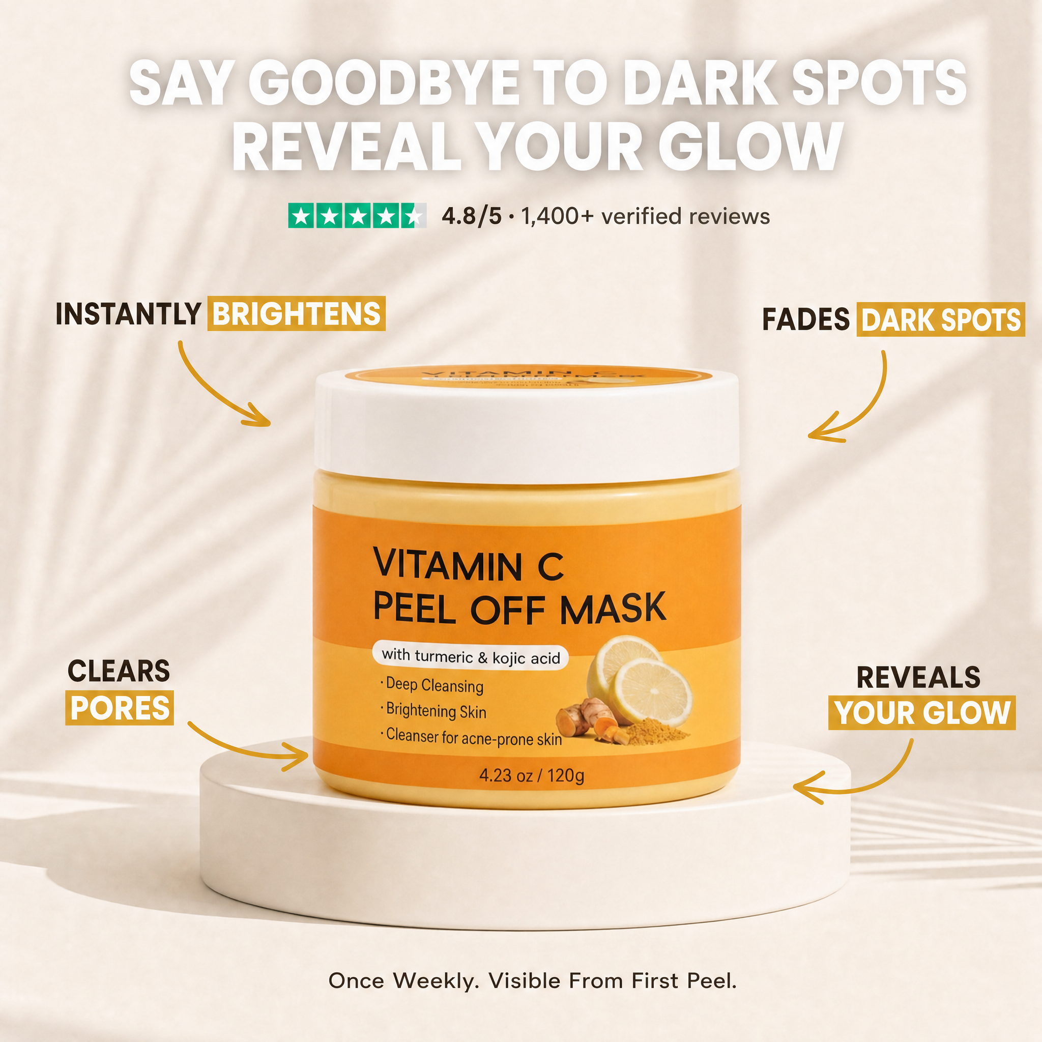 Vitamin C Turmeric Peel-Off Mask