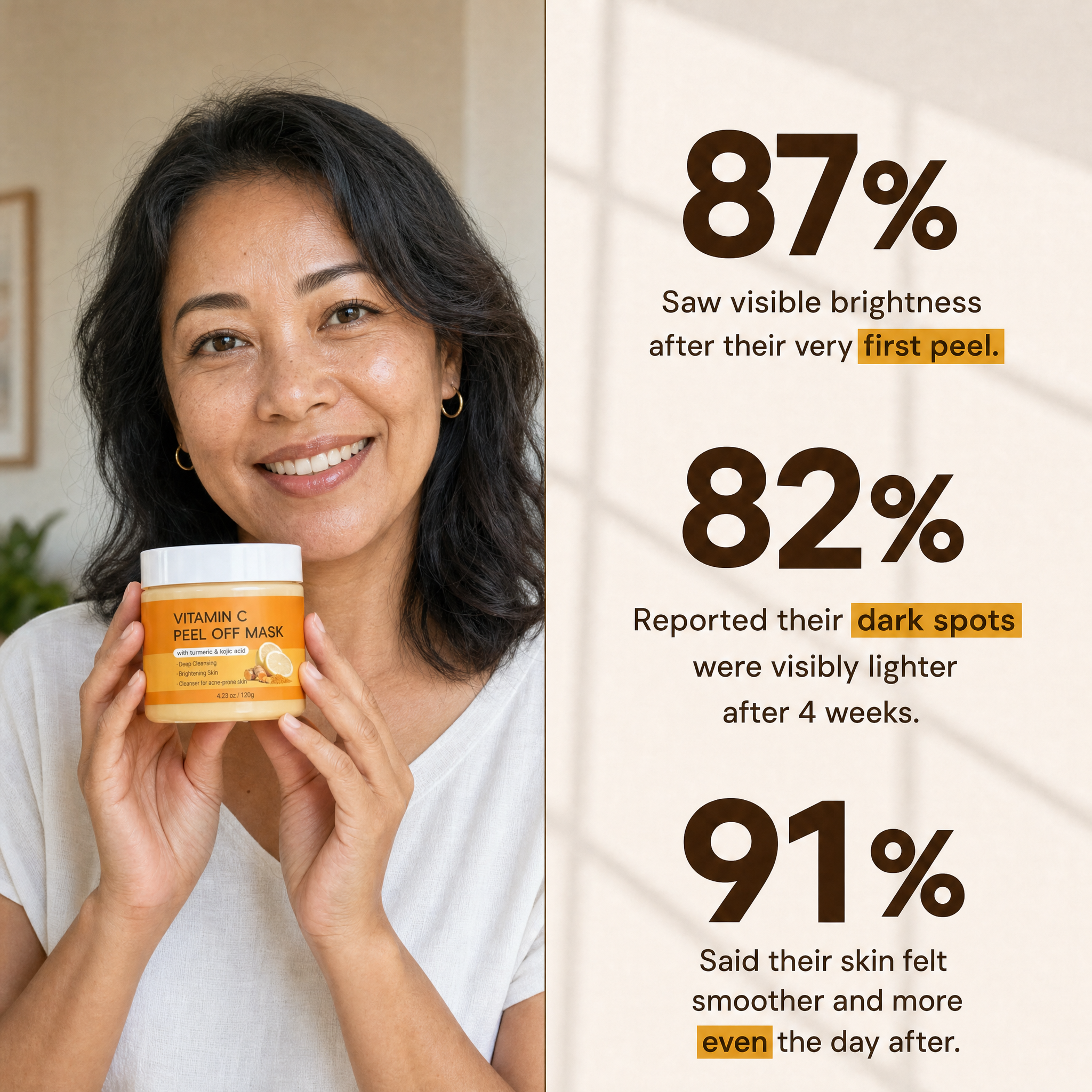 Vitamin C Turmeric Peel-Off Mask