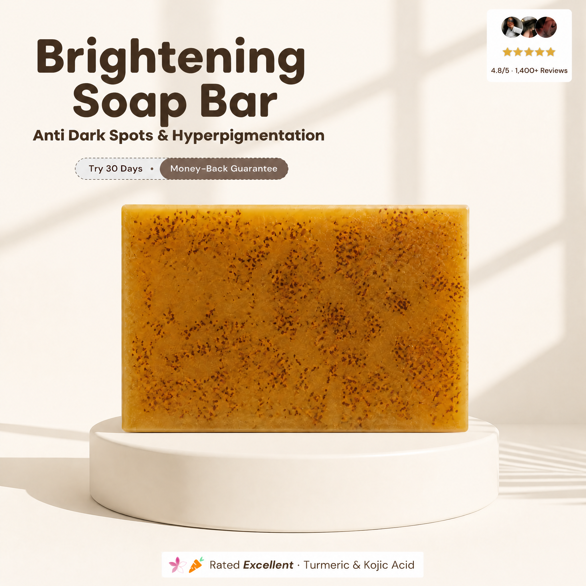 Turmeric & Kojic Acid Soap Bar